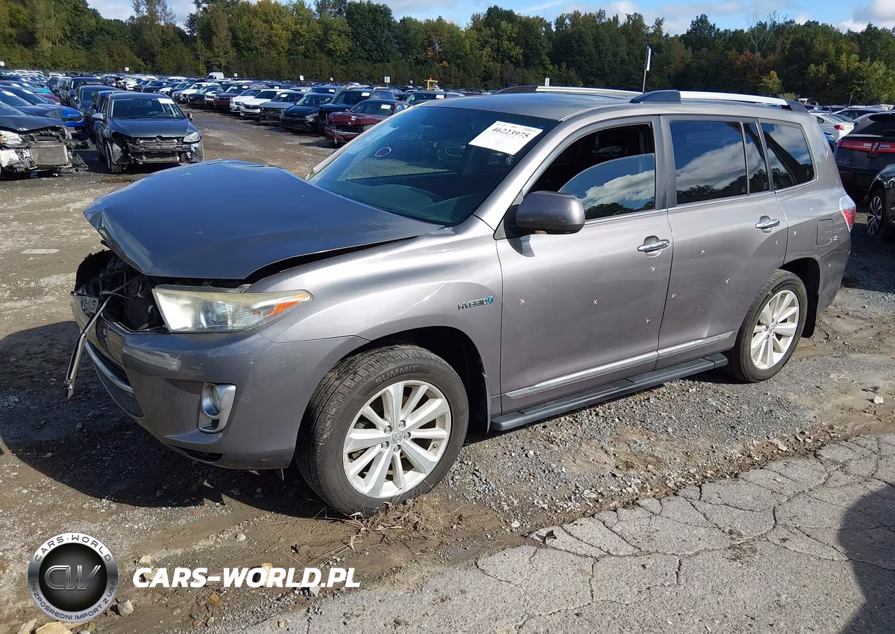 2013 Toyota Highlander Hybrid Limited V6 VIN:JTEDC3EH3D2014778 - 2