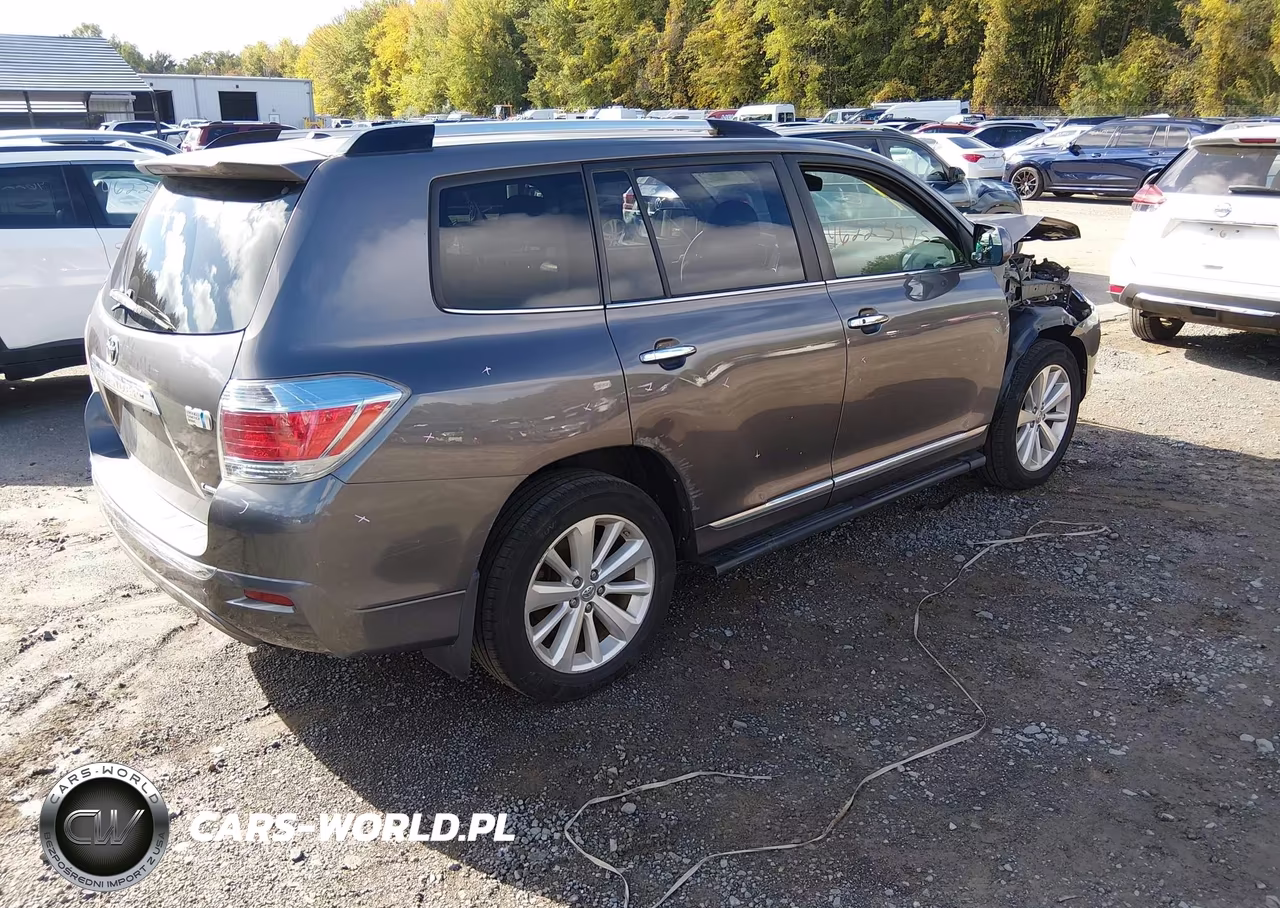 2013 Toyota Highlander Hybrid Limited V6 VIN:JTEDC3EH3D2014778 - 4