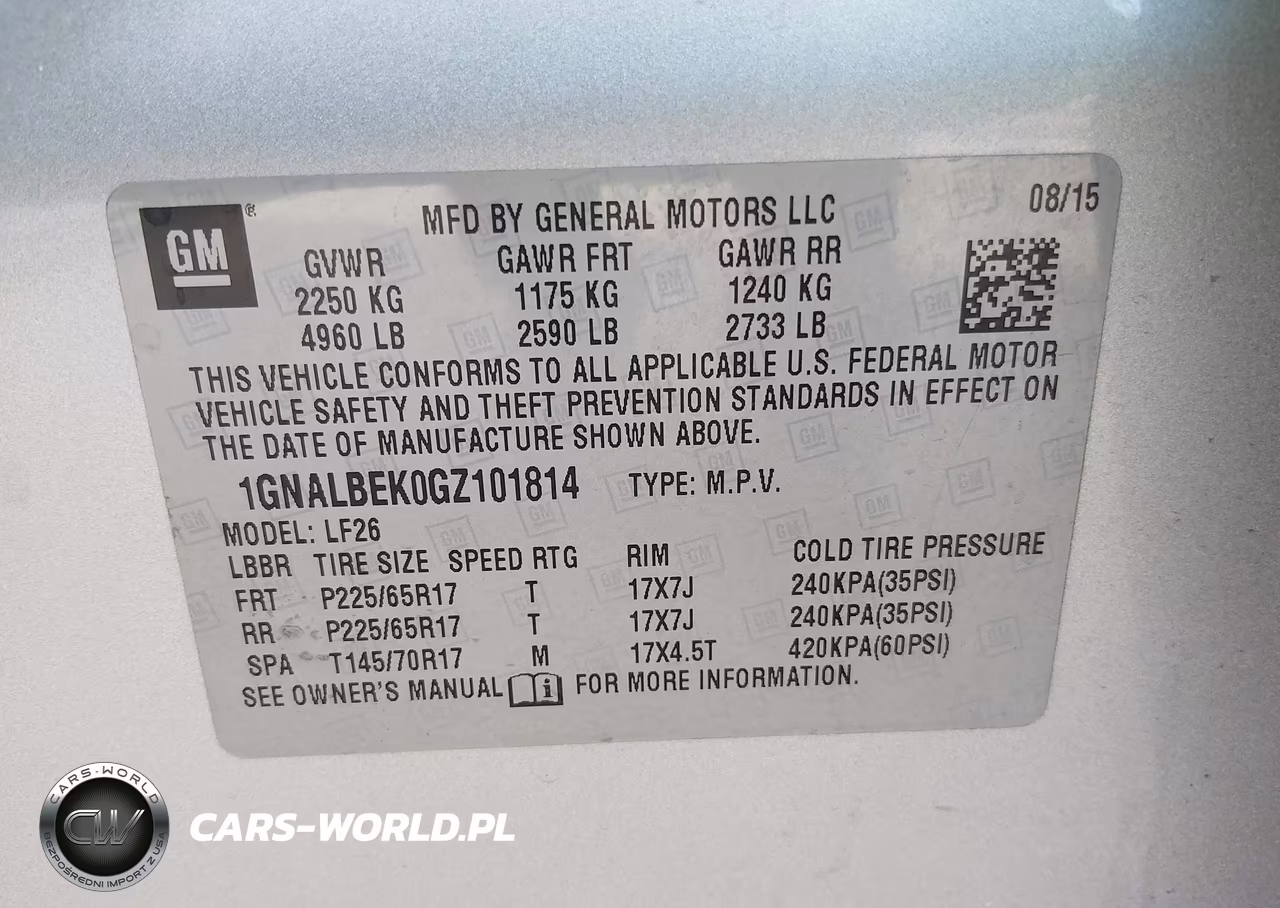 2016 Chevrolet Equinox Ls VIN:1GNALBEK0GZ101814 - 9