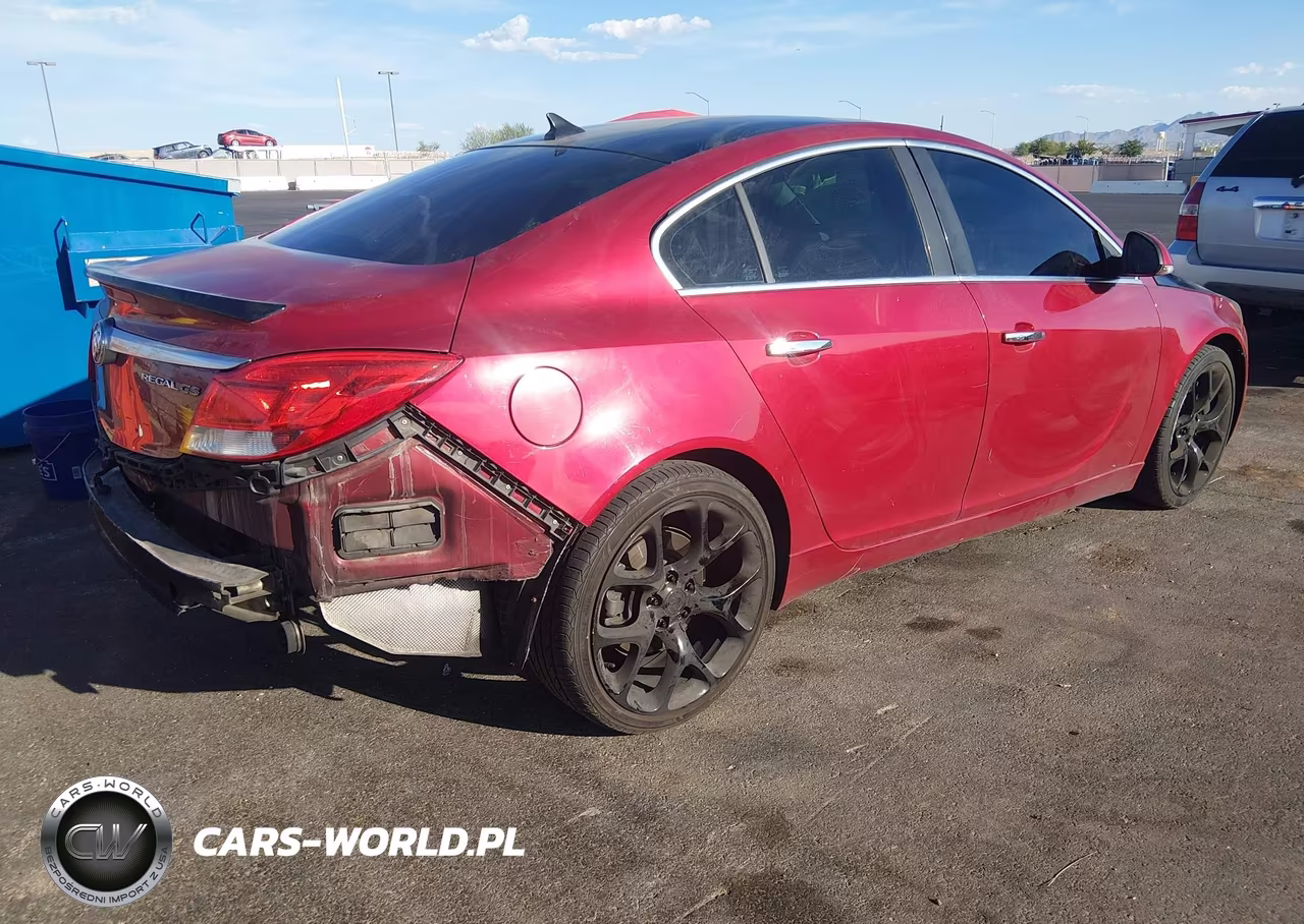 2013 Buick Regal Gs VIN:2G4GV5GV5D9212737 - 4