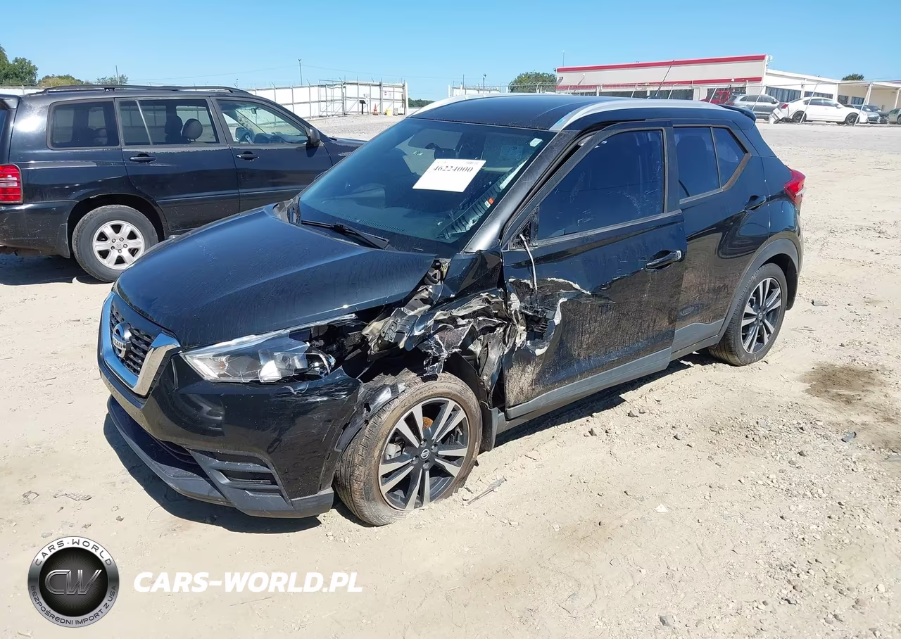 2019 Nissan Kicks Sv VIN:3N1CP5CU2KL506409 - 2