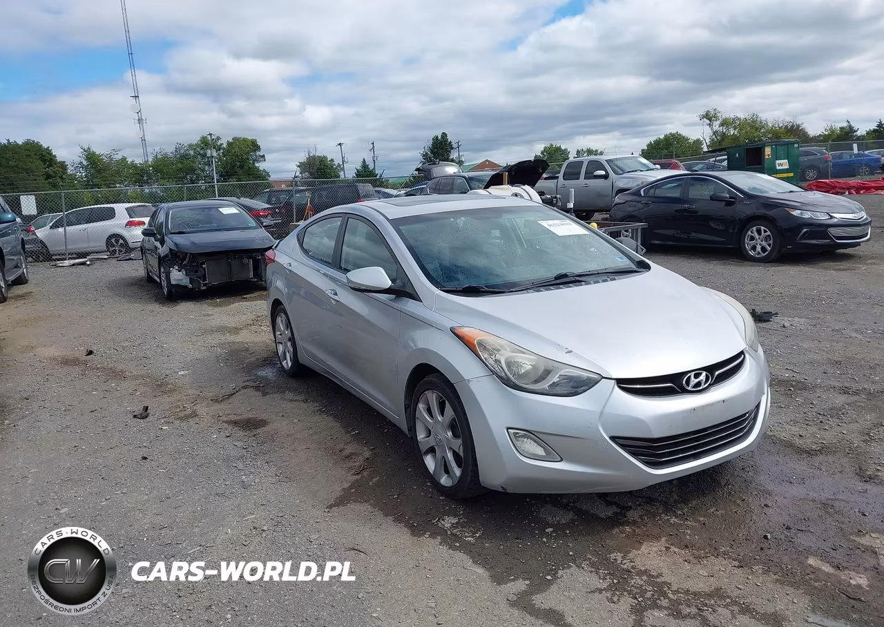 2012 Hyundai Elantra Limited (Ulsan Plant)