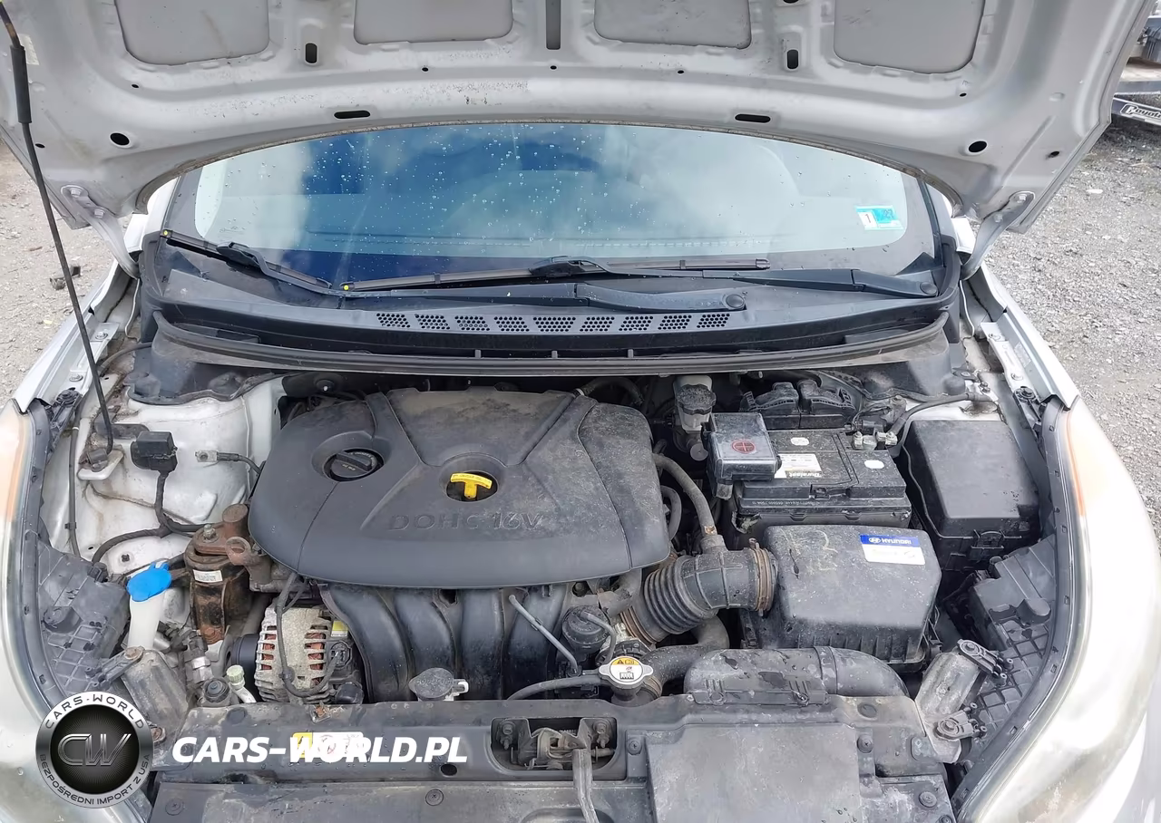 2012 Hyundai Elantra Limited (Ulsan Plant) VIN:KMHDH4AEXCU280269 - 10