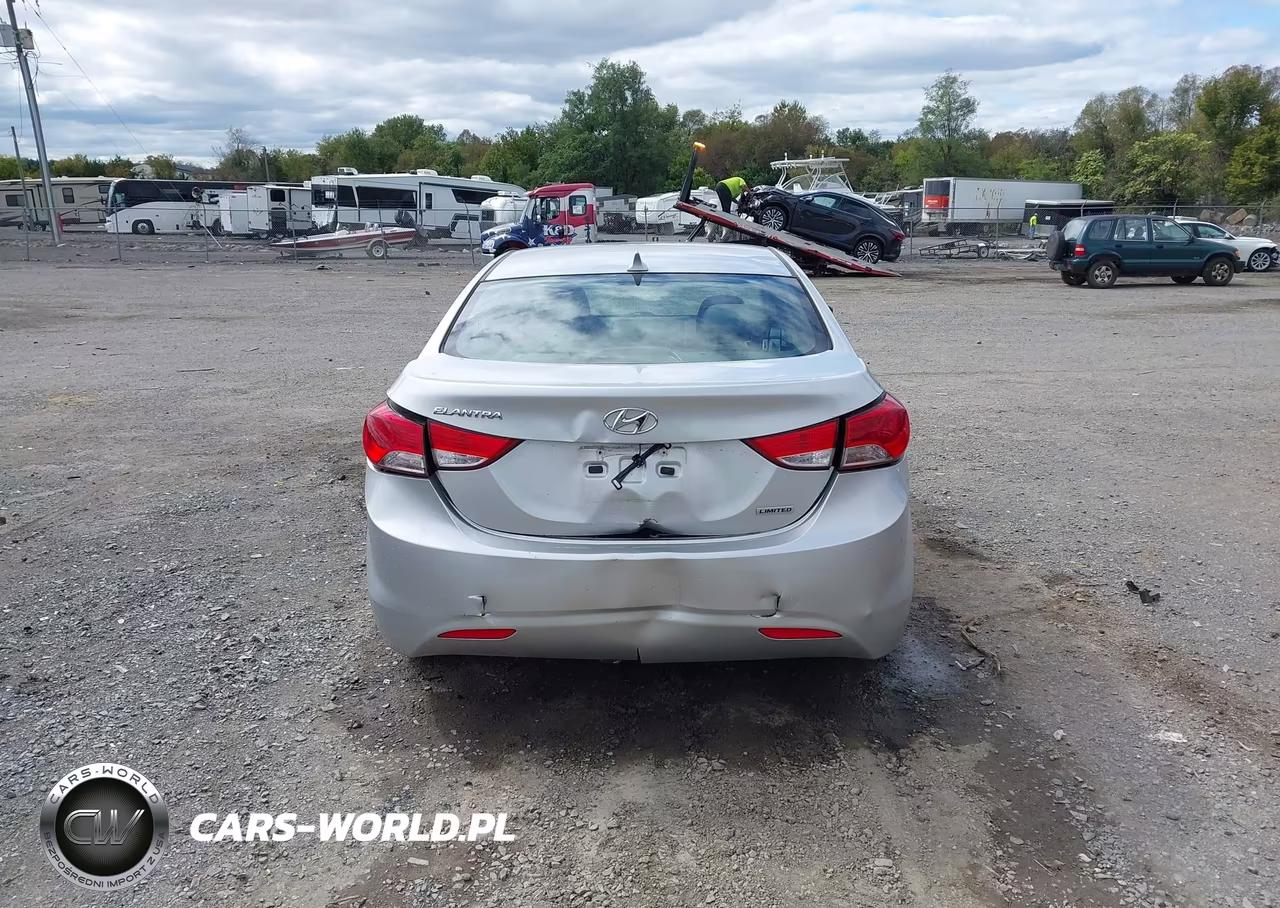 2012 Hyundai Elantra Limited (Ulsan Plant) VIN:KMHDH4AEXCU280269 - 16
