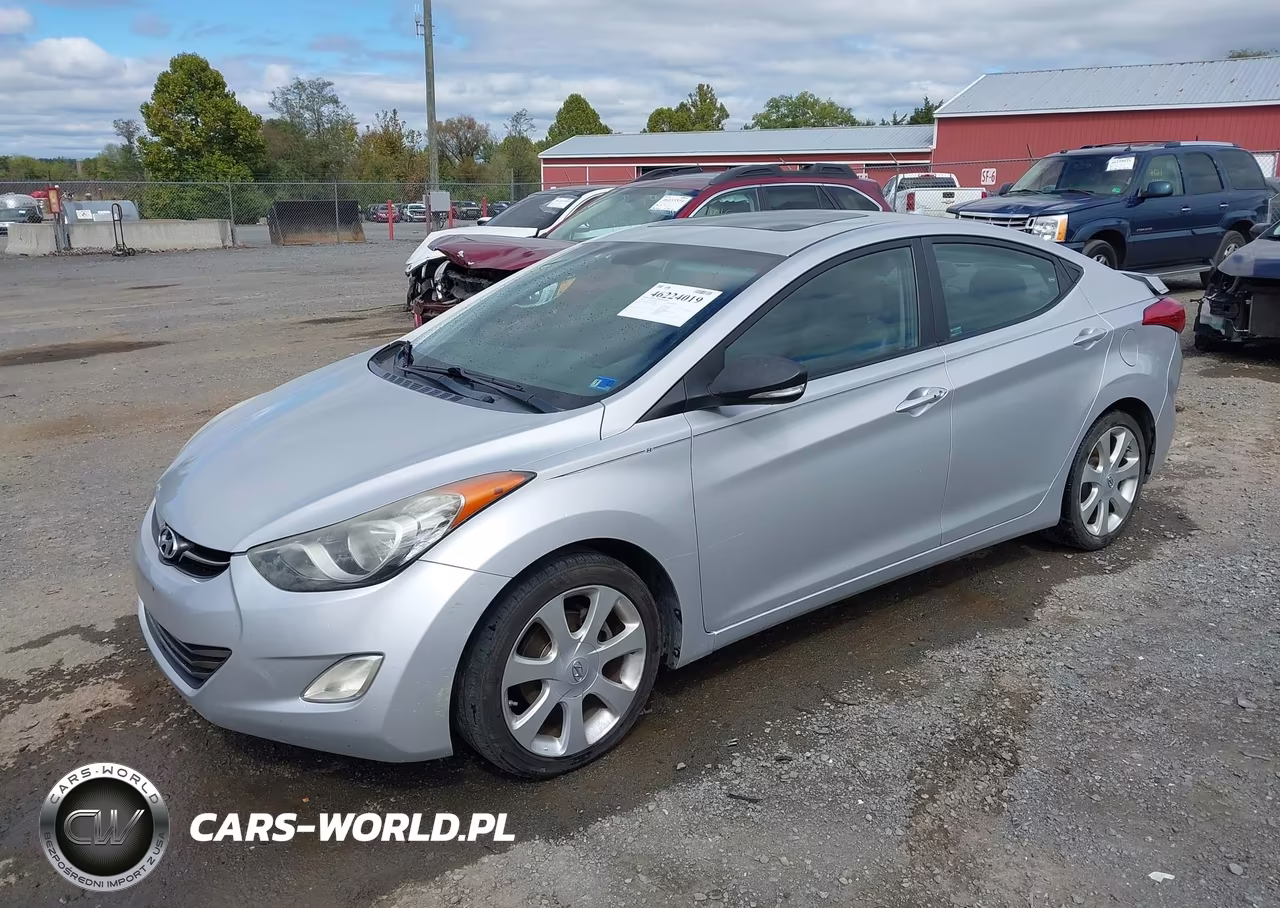 2012 Hyundai Elantra Limited (Ulsan Plant) VIN:KMHDH4AEXCU280269 - 2