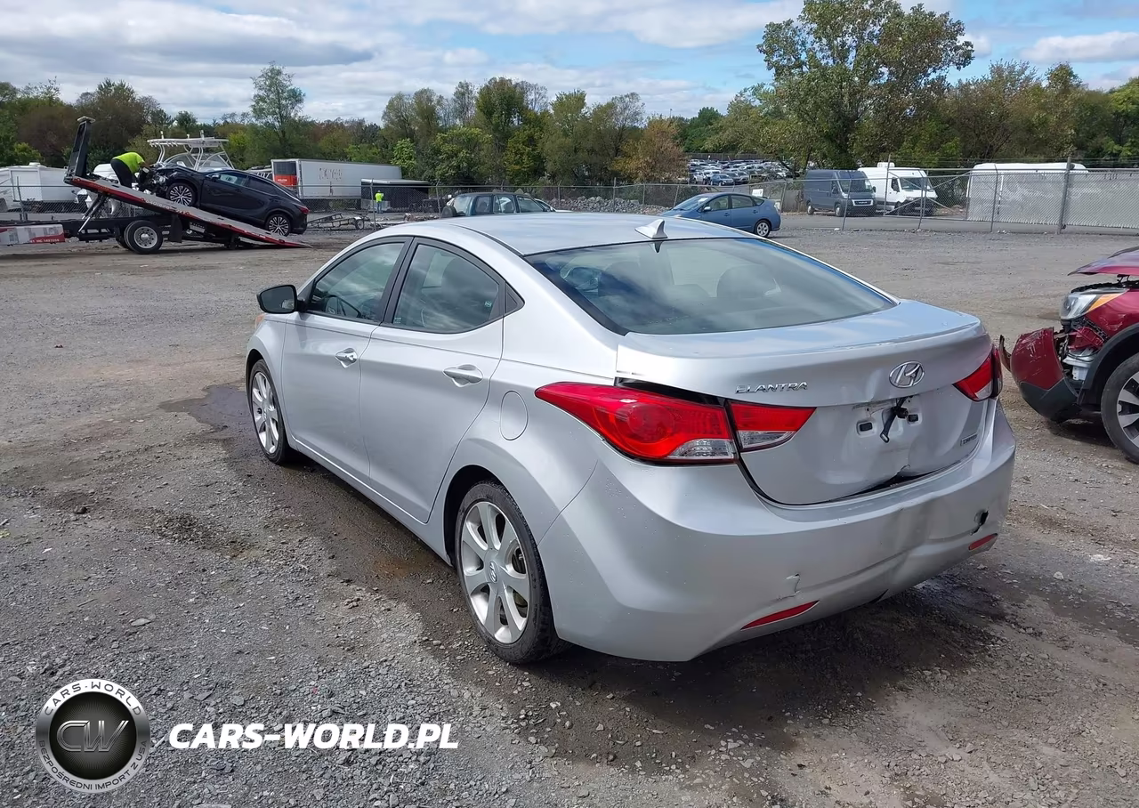 2012 Hyundai Elantra Limited (Ulsan Plant) VIN:KMHDH4AEXCU280269 - 3