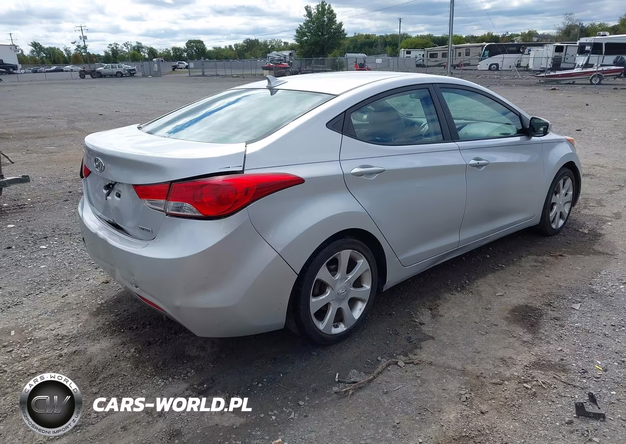 2012 Hyundai Elantra Limited (Ulsan Plant) VIN:KMHDH4AEXCU280269 - 4