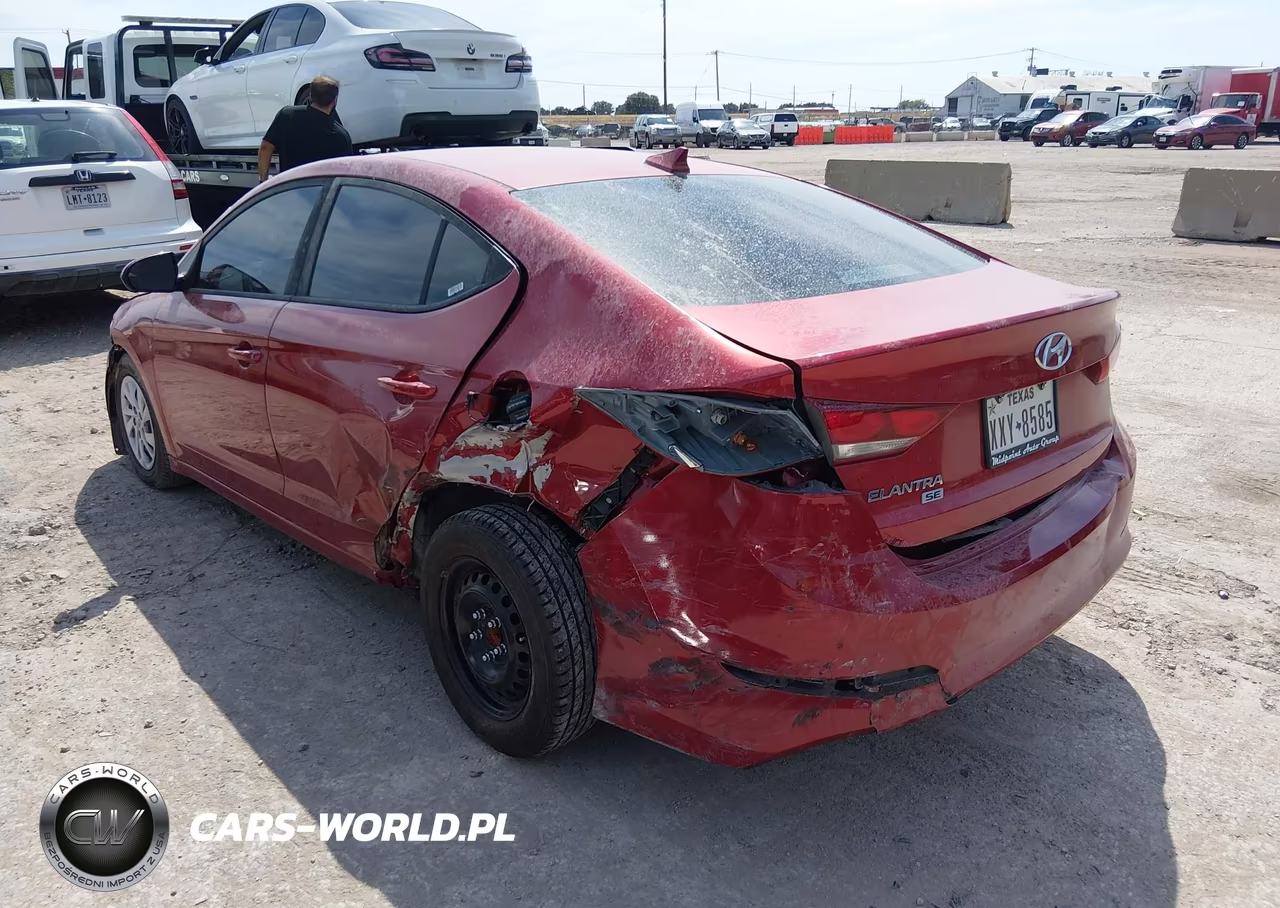 2017 Hyundai Elantra Se VIN:5NPD74LFXHH203769 - 3