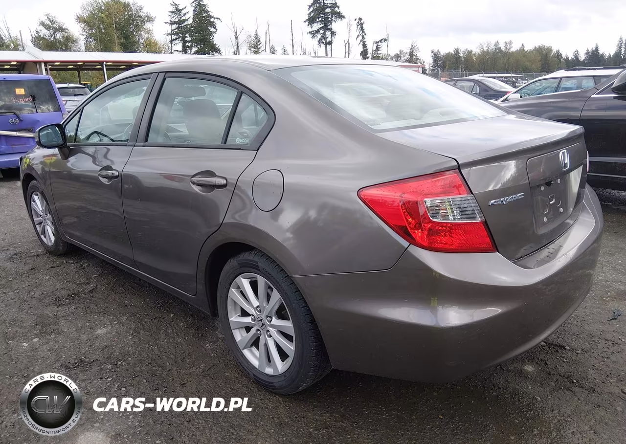 2012 Honda Civic Ex-L VIN:2HGFB2F90CH550144 - 3