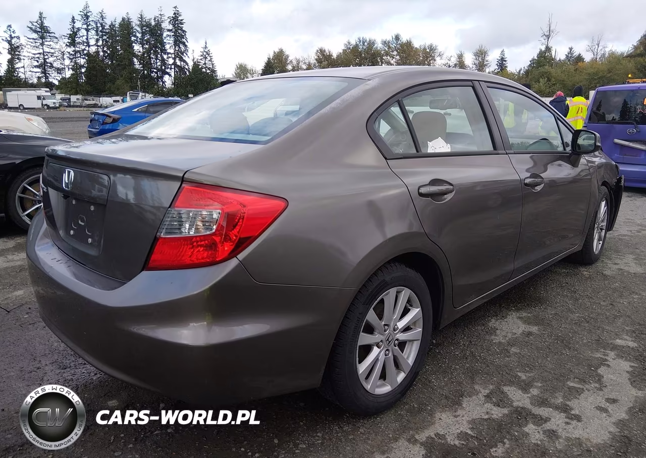 2012 Honda Civic Ex-L VIN:2HGFB2F90CH550144 - 4