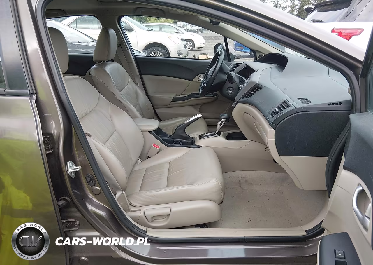 2012 Honda Civic Ex-L VIN:2HGFB2F90CH550144 - 5