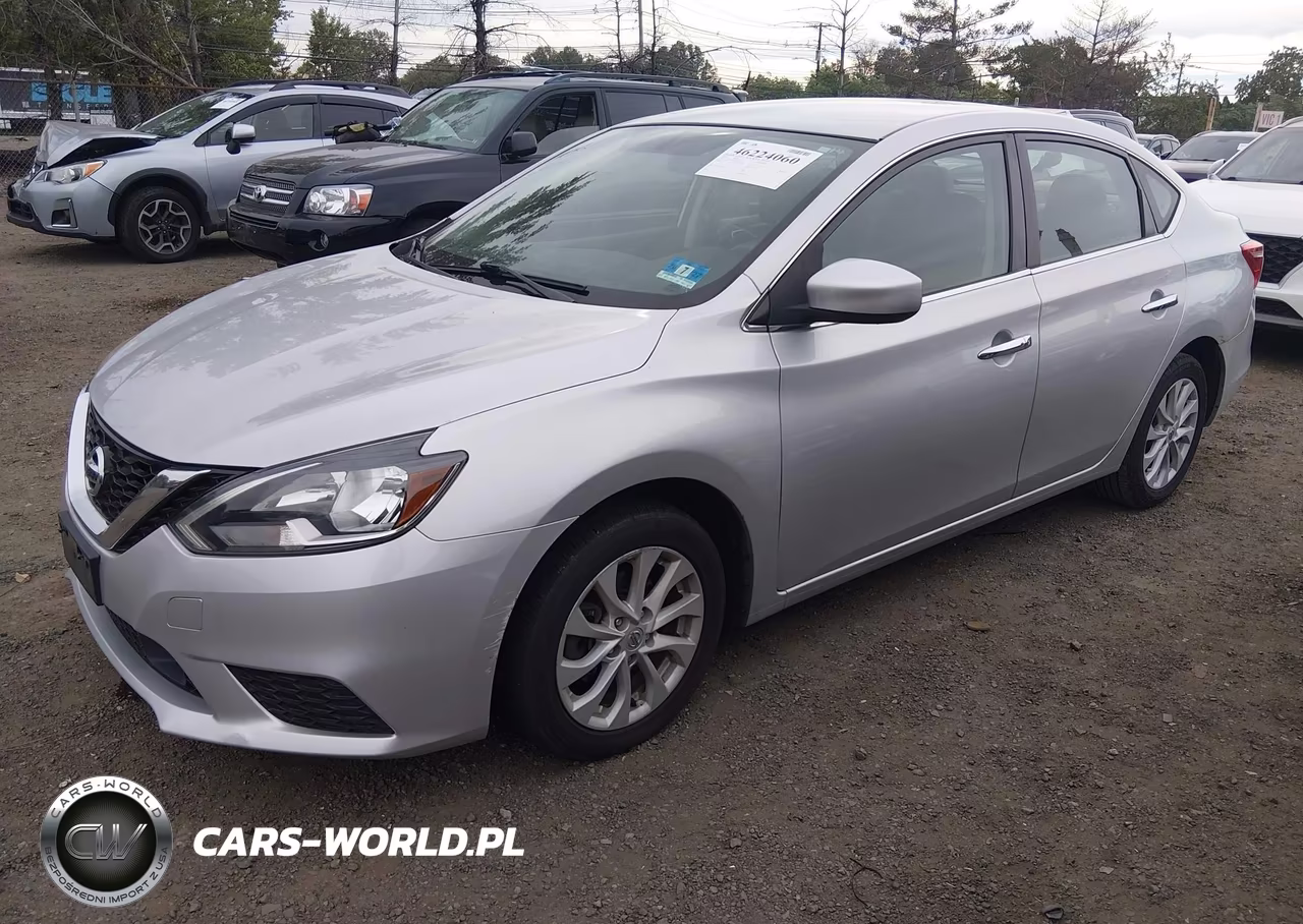 2018 Nissan Sentra Sv VIN:3N1AB7AP1JY285210 - 2