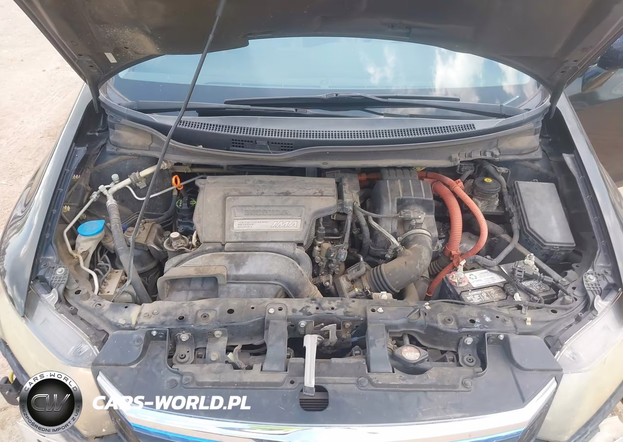2012 Honda Civic Hybrid VIN:JHMFB4F32CS005592 - 10