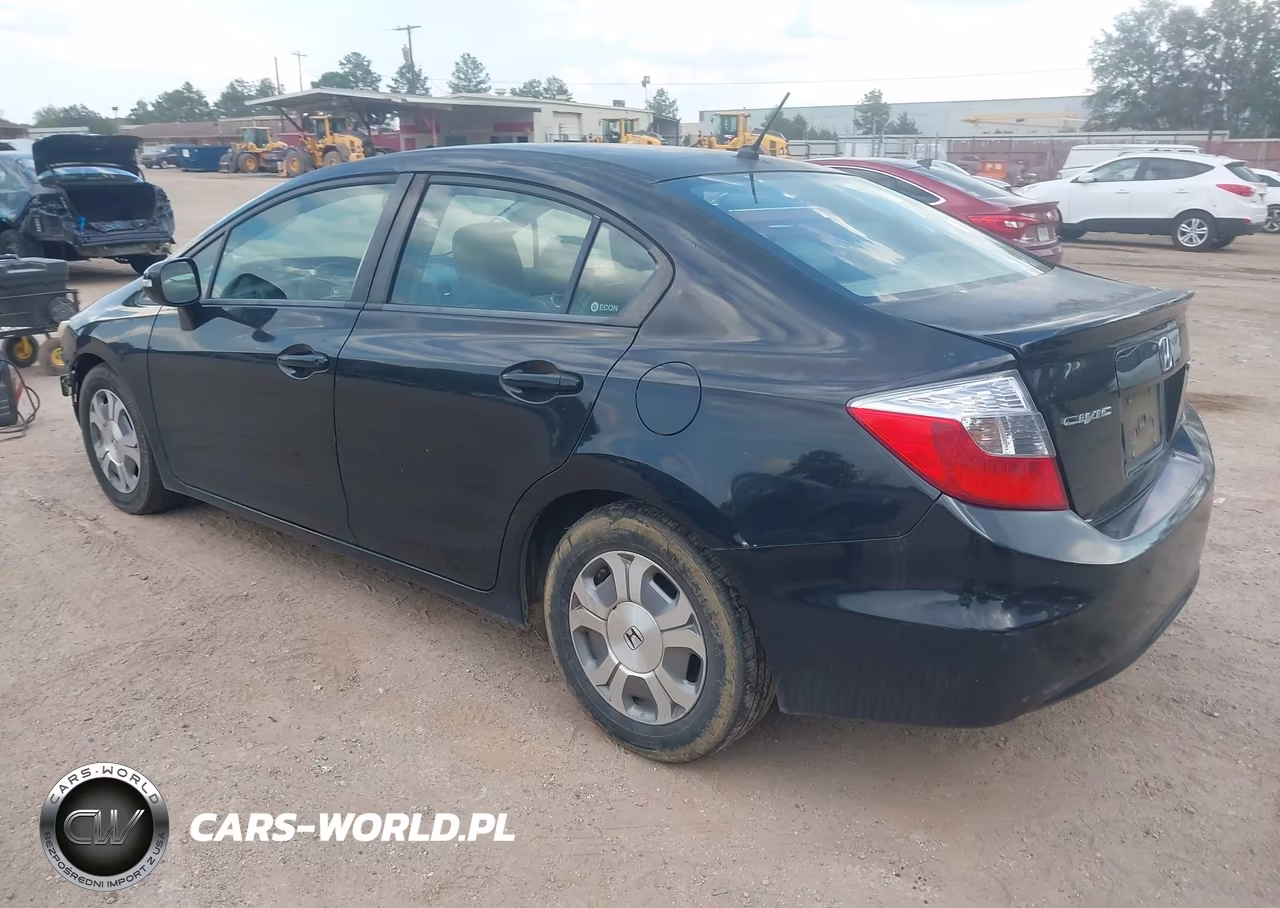 2012 Honda Civic Hybrid VIN:JHMFB4F32CS005592 - 3