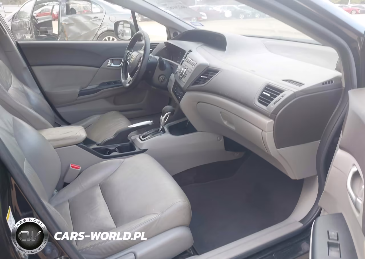 2012 Honda Civic Hybrid VIN:JHMFB4F32CS005592 - 5