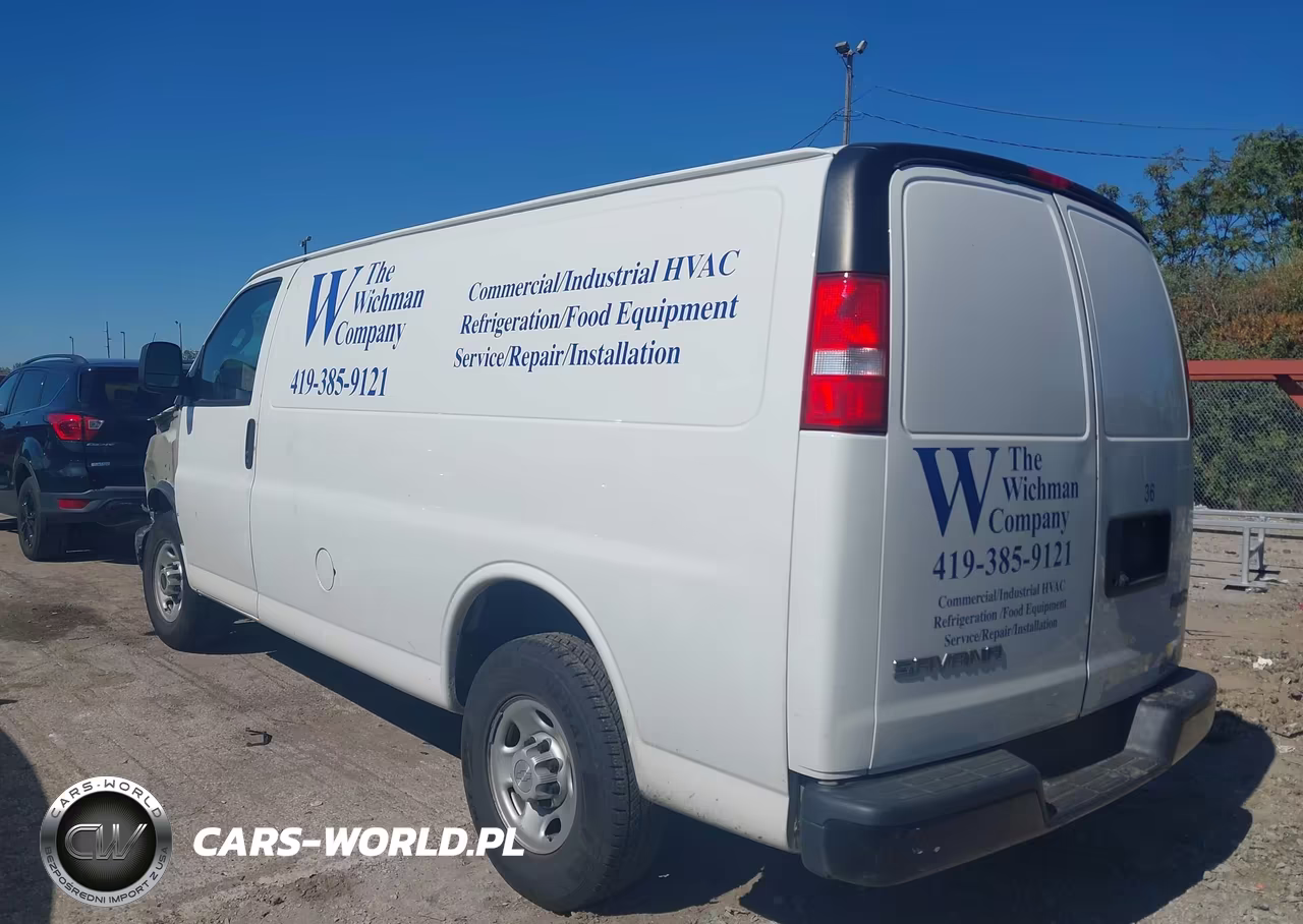 2019 GMC Savana 2500 Work Van VIN:1GTW7AFG1K1370211 - 3