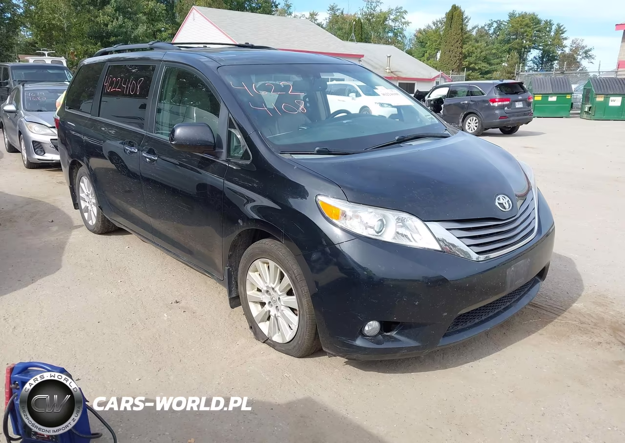 2015 Toyota Sienna Xle 7 Passenger VIN:5TDDK3DC7FS104024 - 1