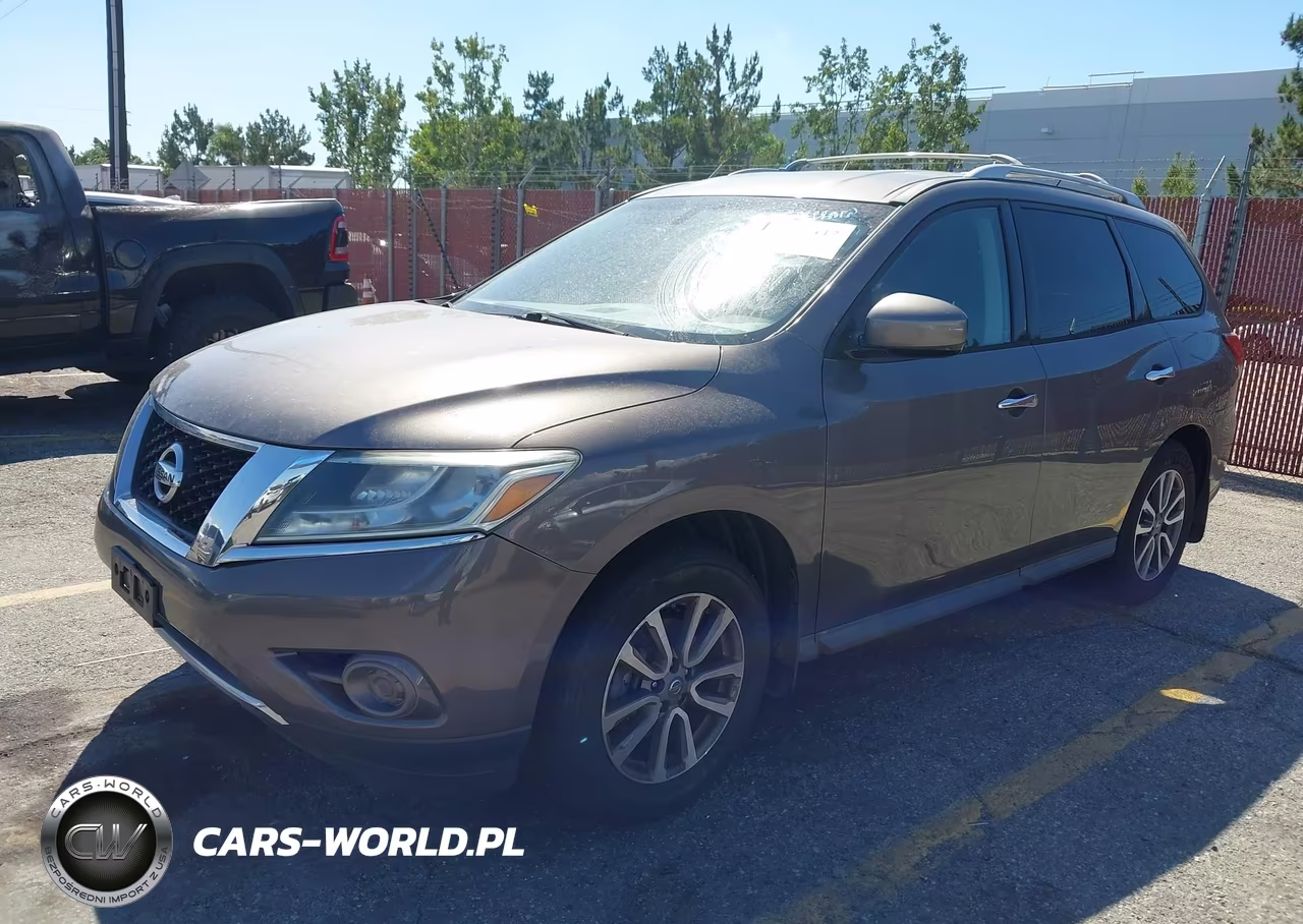 2014 Nissan Pathfinder Sv VIN:5N1AR2MN1EC707489 - 2