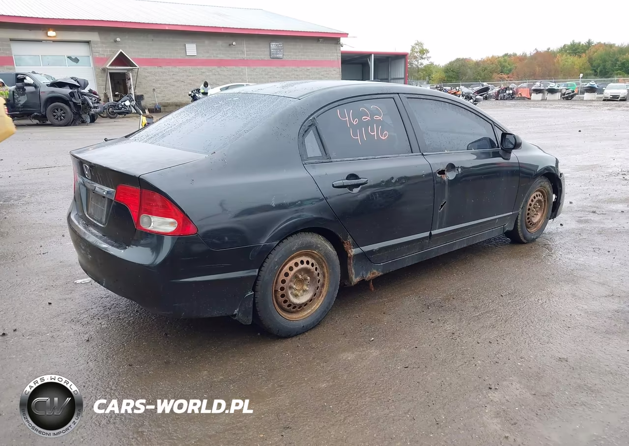 2009 Honda Civic Vp VIN:2HGFA163X9H526855 - 4