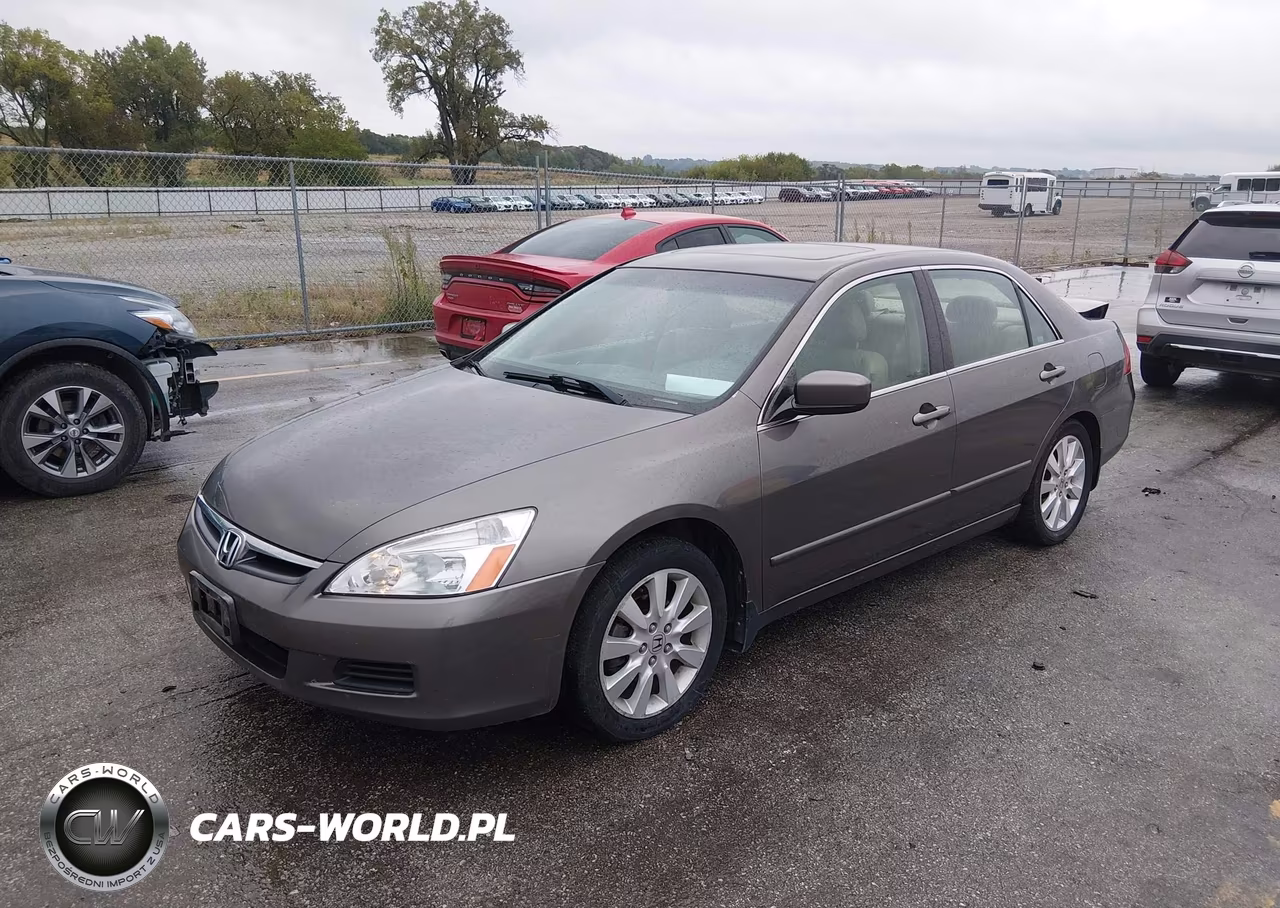 2007 Honda Accord 3.0 Ex VIN:1HGCM66567A006284 - 2