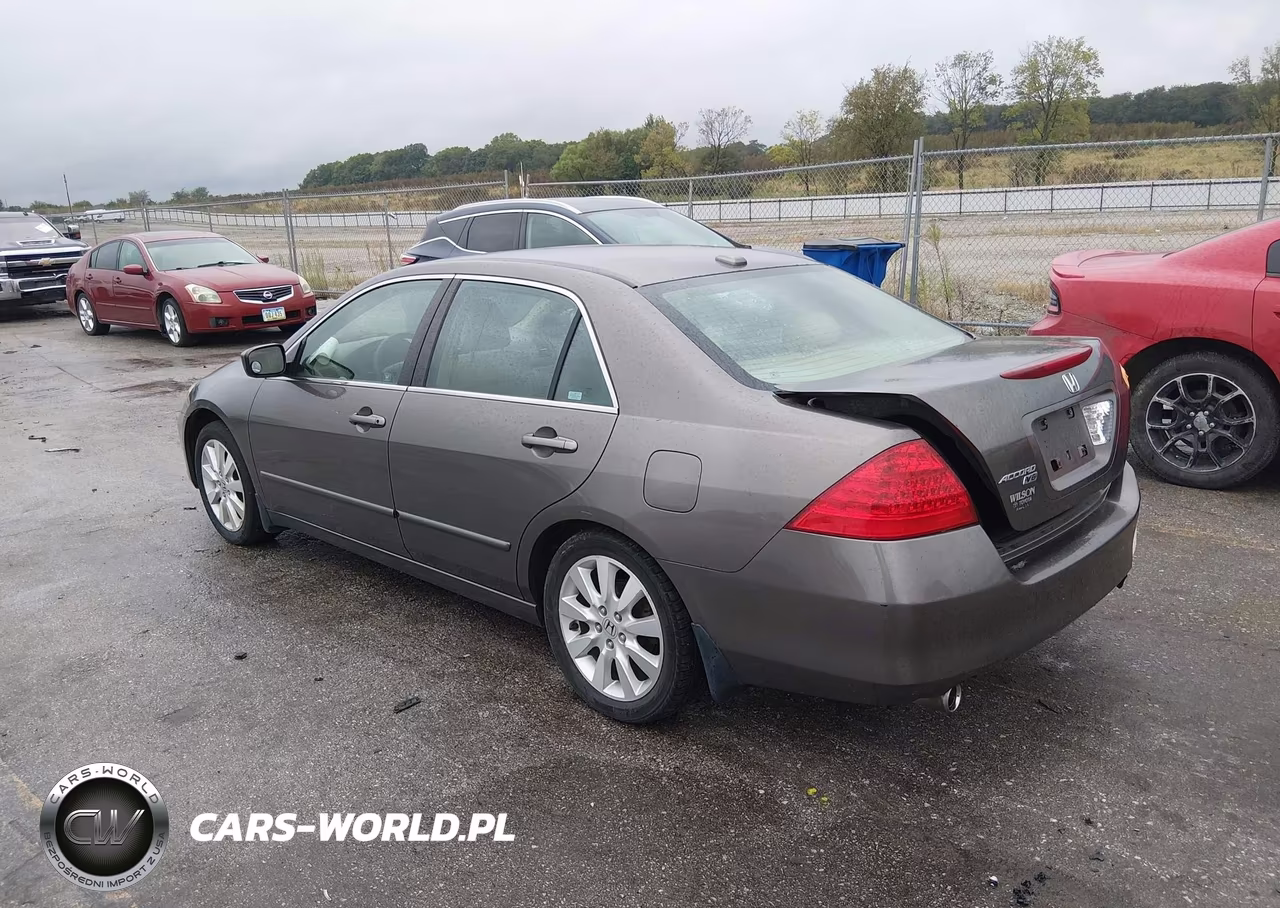 2007 Honda Accord 3.0 Ex VIN:1HGCM66567A006284 - 3