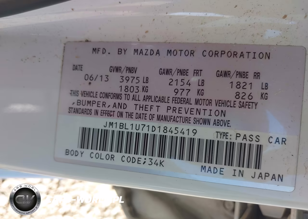 2013 Mazda Mazda3 I Sport VIN:JM1BL1U71D1845419 - 9