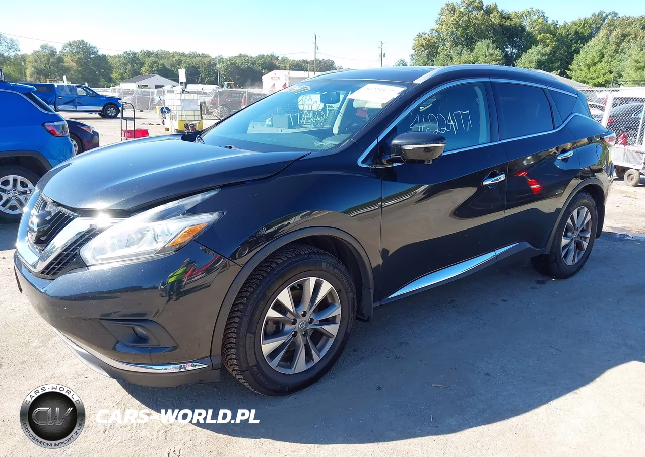 2015 Nissan Murano Sl VIN:5N1AZ2MH1FN264874 - 2