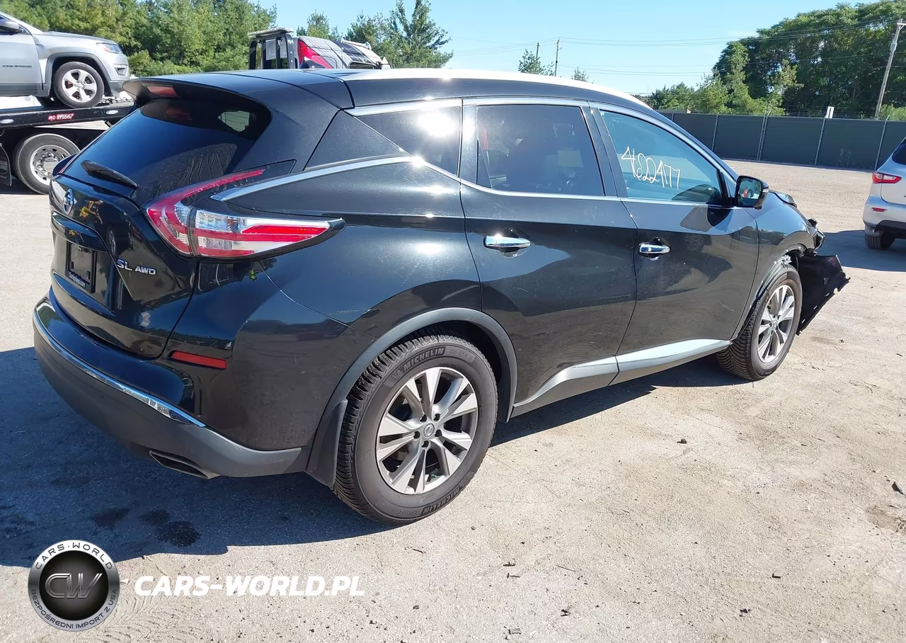 2015 Nissan Murano Sl VIN:5N1AZ2MH1FN264874 - 4