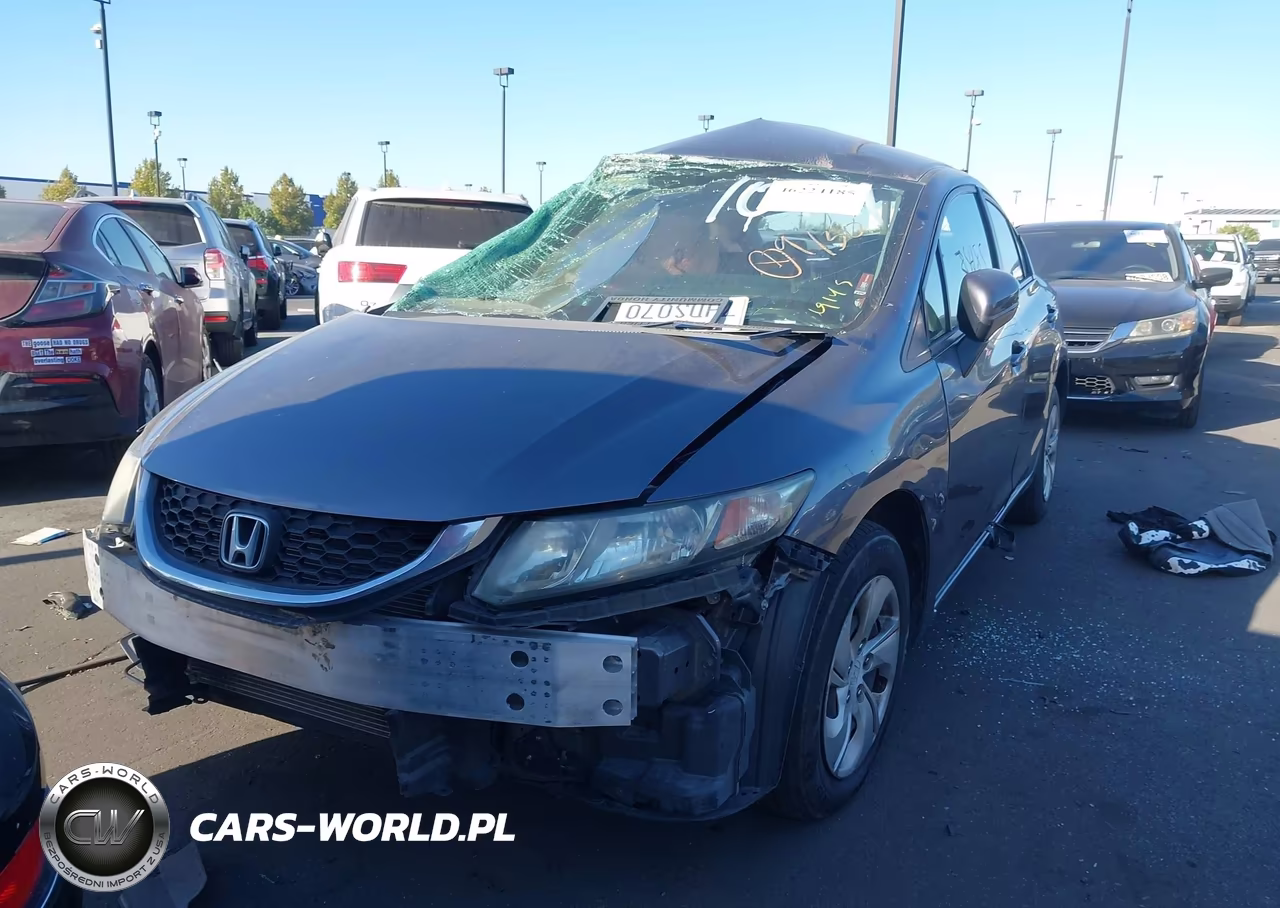 2014 Honda Civic Lx VIN:19XFB2F56EE254703 - 13