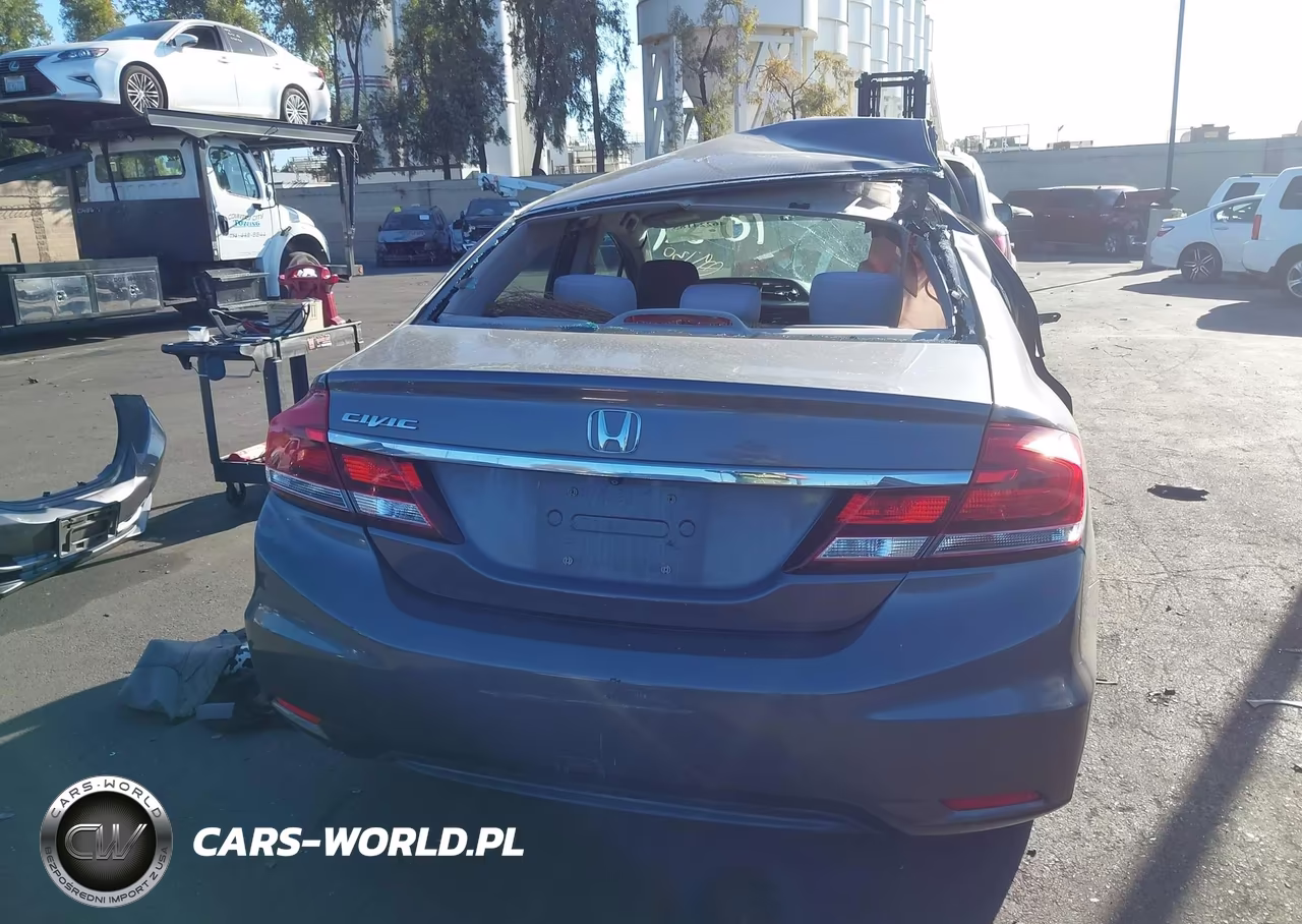2014 Honda Civic Lx VIN:19XFB2F56EE254703 - 17