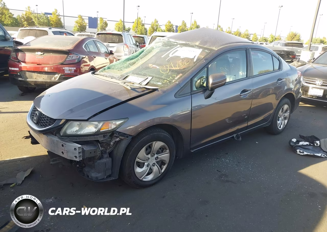 2014 Honda Civic Lx VIN:19XFB2F56EE254703 - 2