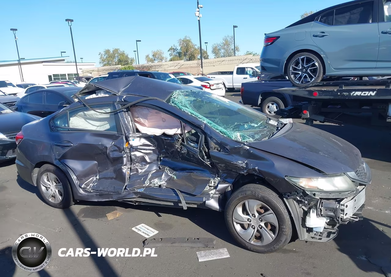 2014 Honda Civic Lx VIN:19XFB2F56EE254703 - 6