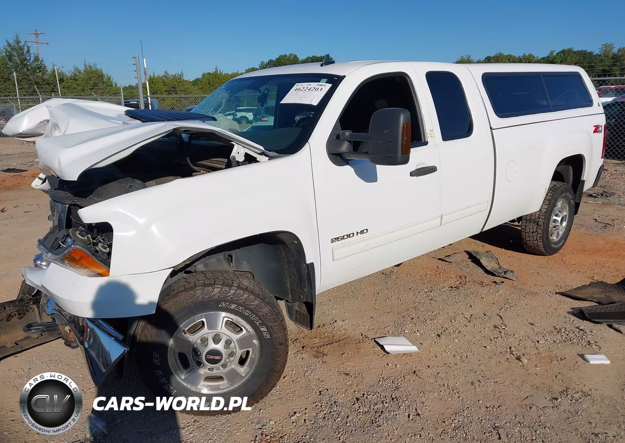 2011 GMC Sierra 2500Hd Sle VIN:1GT220CGXBZ134217 - 2