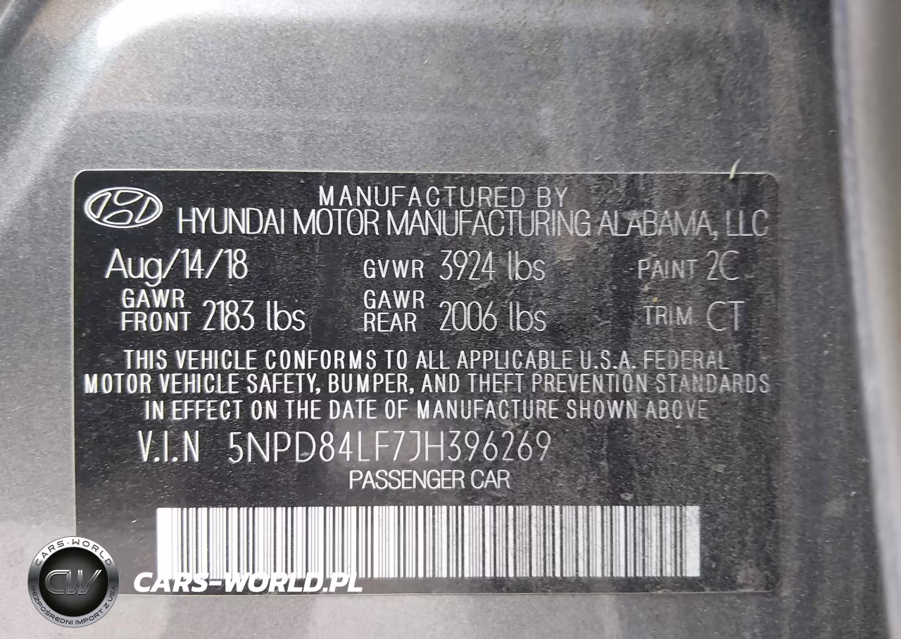 2018 Hyundai Elantra Value Edition VIN:5NPD84LF7JH396269 - 9