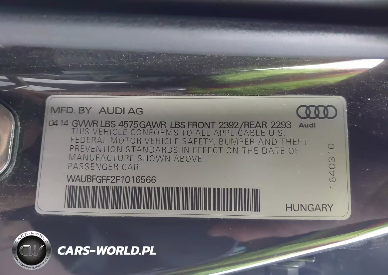2015 Audi A3 2.0T Premium VIN:WAUBFGFF2F1016566 - 9