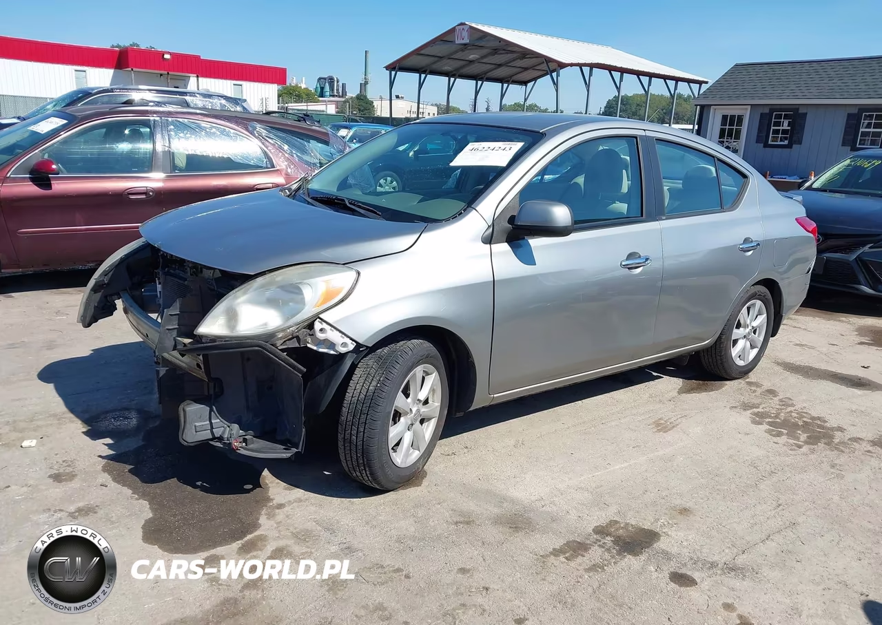 2013 Nissan Versa 1.6 Sl VIN:3N1CN7AP1DL842148 - 2