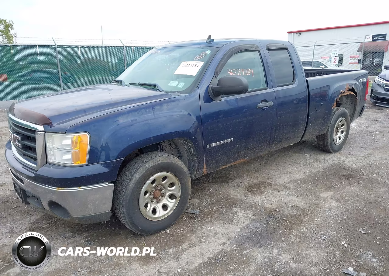 2009 GMC Sierra 1500 Work Truck VIN:1GTEK19019Z182194 - 2