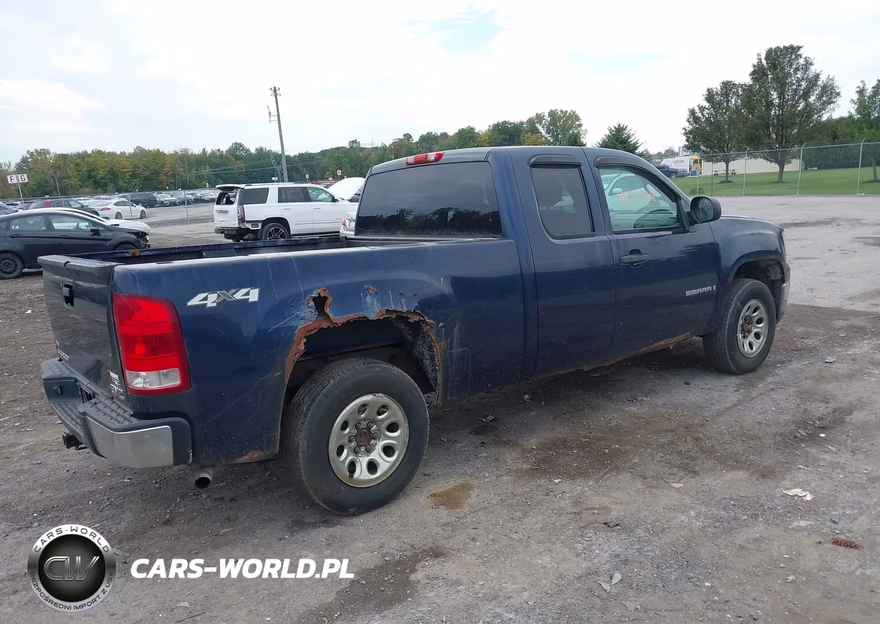 2009 GMC Sierra 1500 Work Truck VIN:1GTEK19019Z182194 - 4