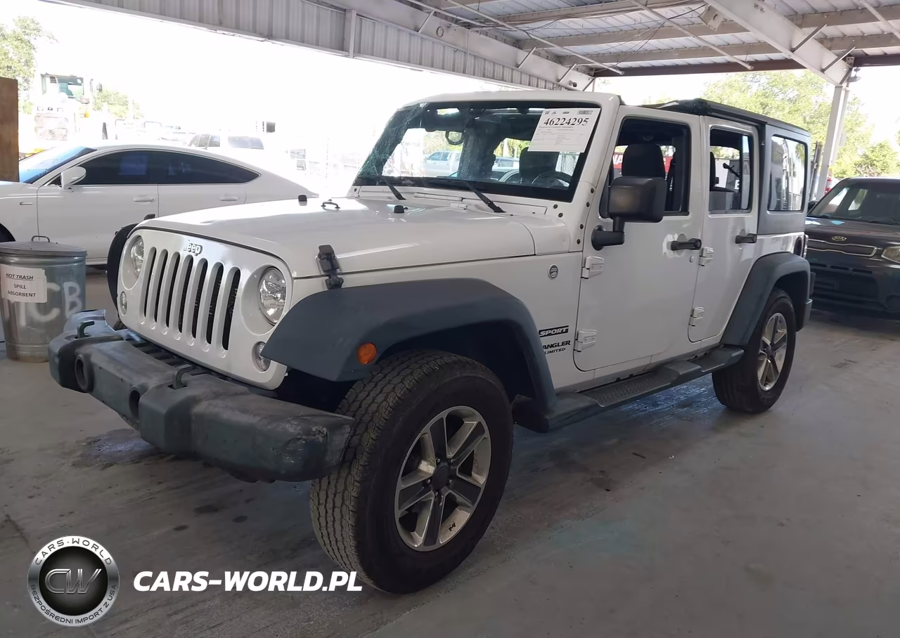 2017 Jeep Wrangler Unlimited Sport 4X4 VIN:1C4BJWDG6HL513618 - 2