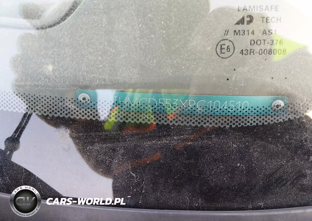 1994 Honda Accord Lx VIN:JHMCD553XRC104510 - 9