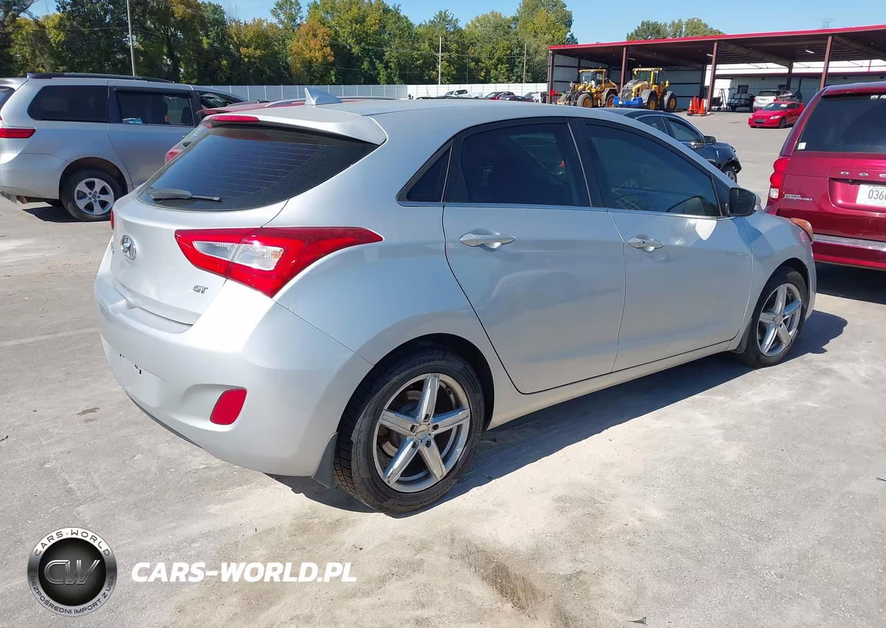 2014 Hyundai Elantra Gt VIN:KMHD35LH7EU193928 - 4