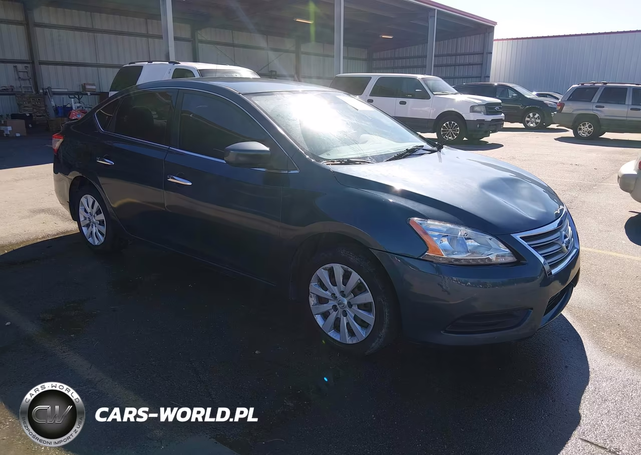 2013 Nissan Sentra Sv VIN:3N1AB7AP0DL670954 - 1