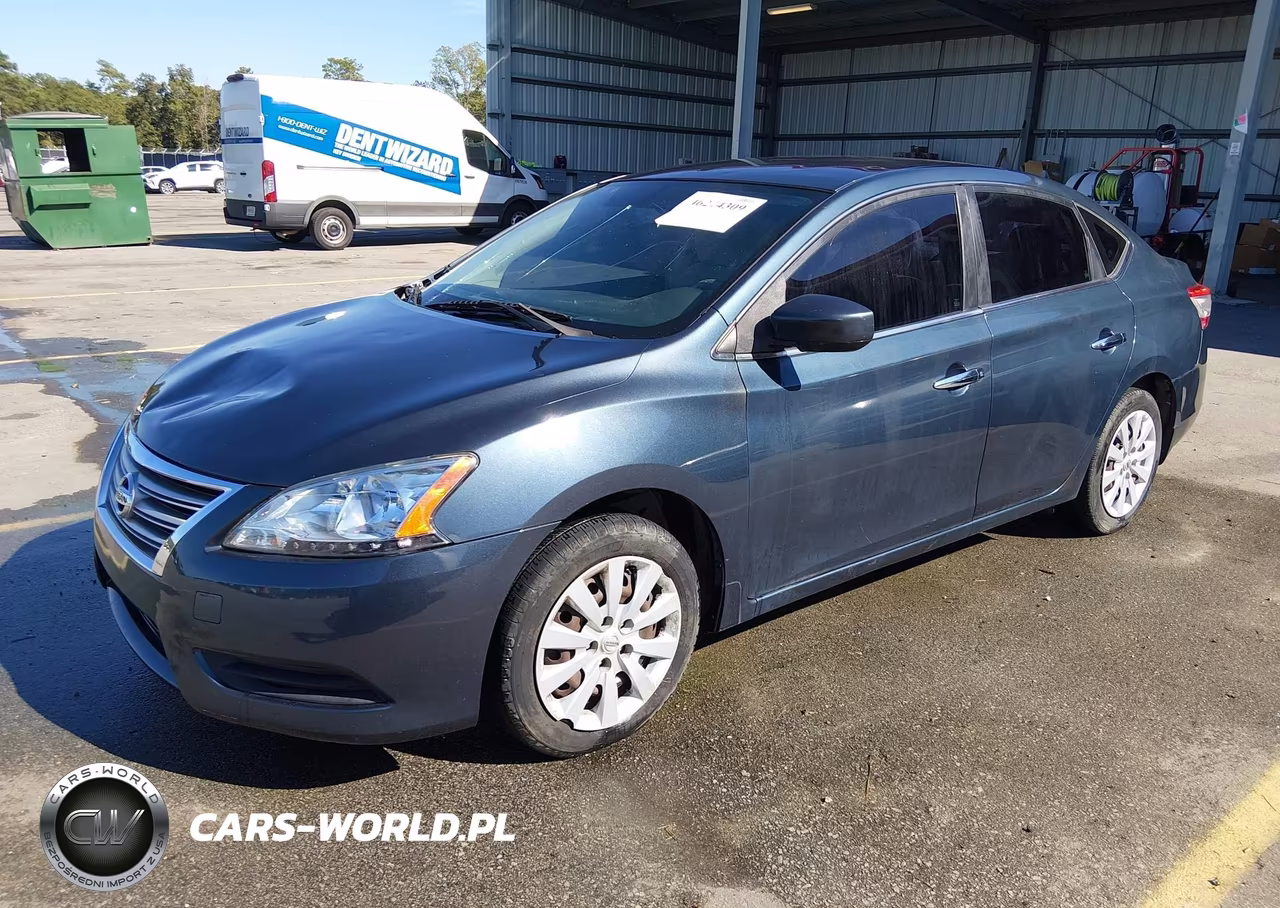 2013 Nissan Sentra Sv VIN:3N1AB7AP0DL670954 - 2