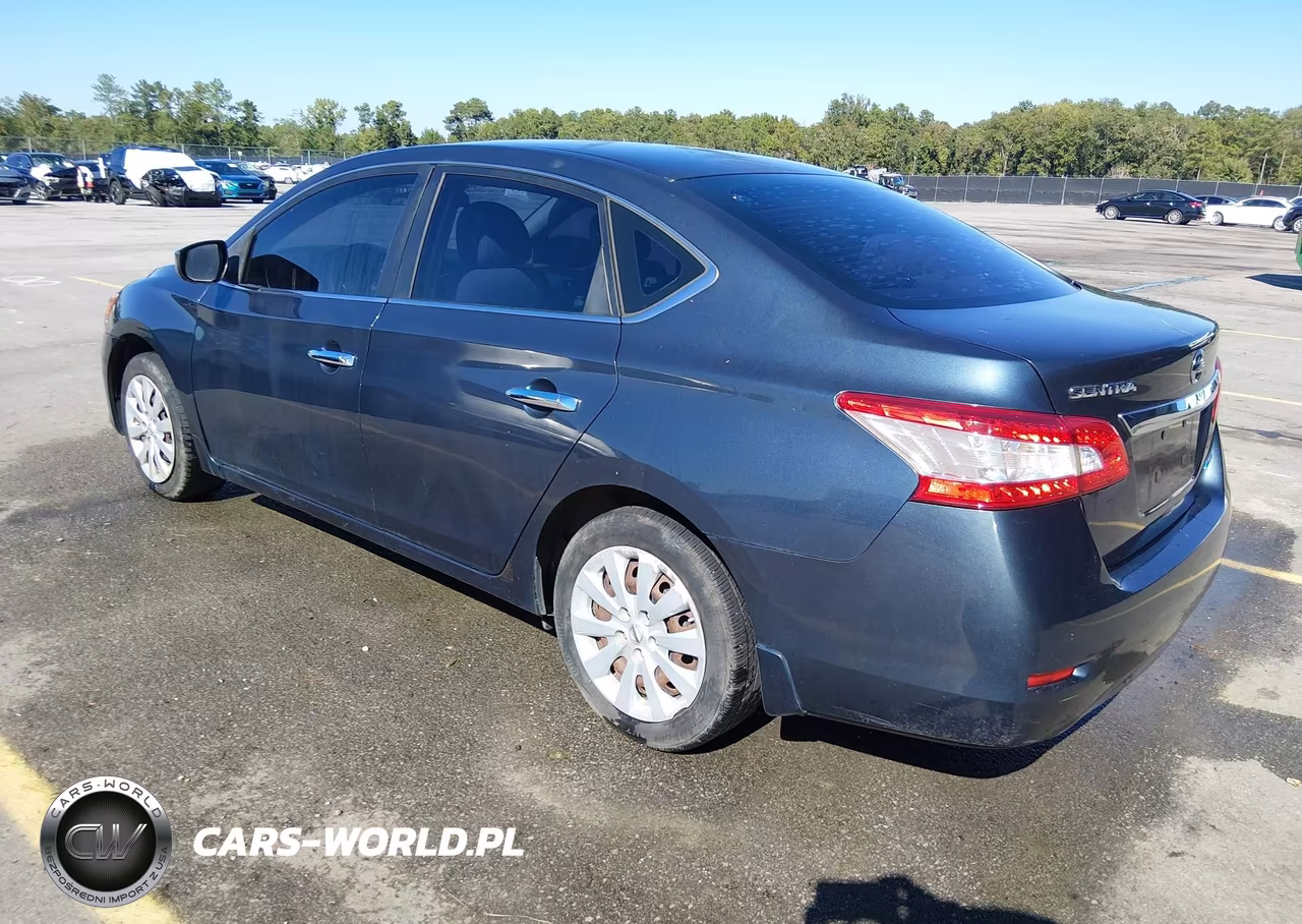 2013 Nissan Sentra Sv VIN:3N1AB7AP0DL670954 - 3