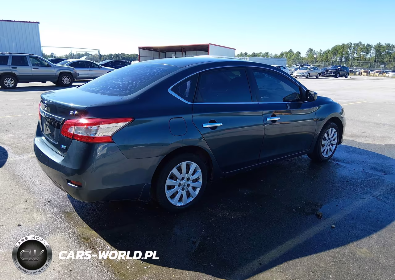 2013 Nissan Sentra Sv VIN:3N1AB7AP0DL670954 - 4
