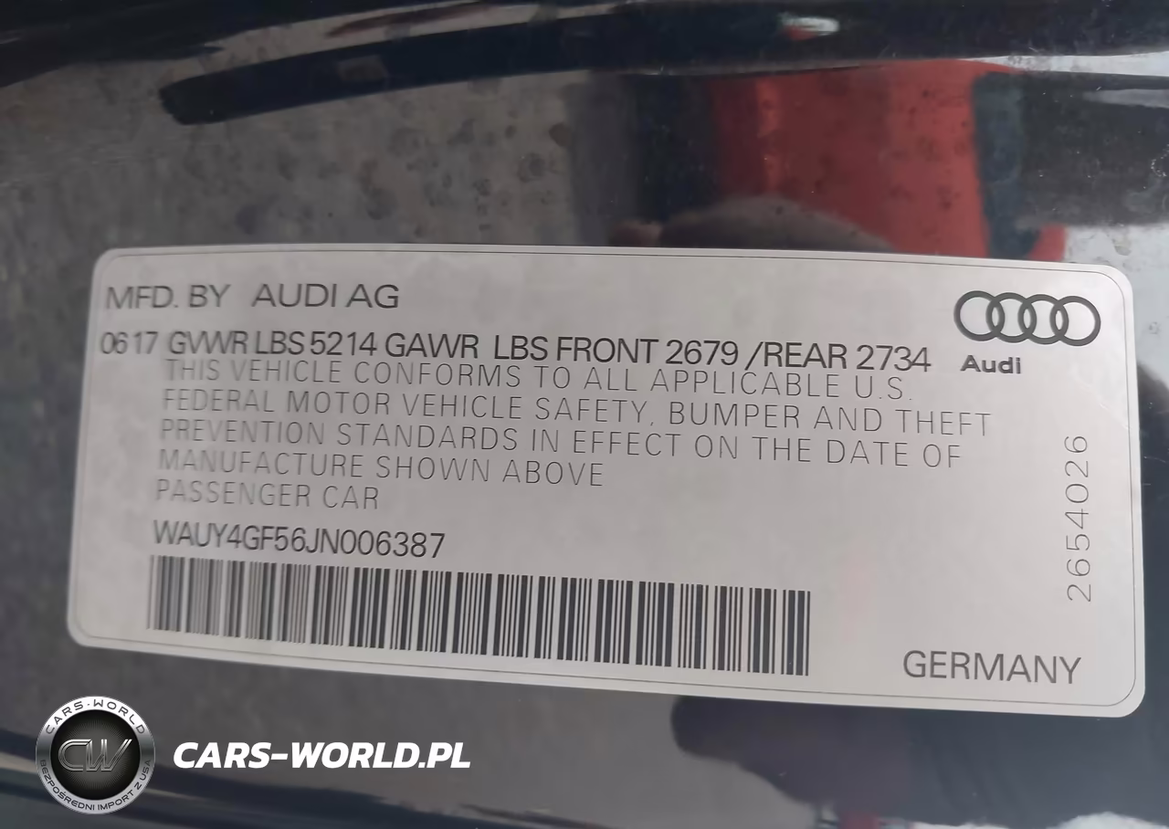 2018 Audi S5 3.0T Premium Plus VIN:WAUY4GF56JN006387 - 9