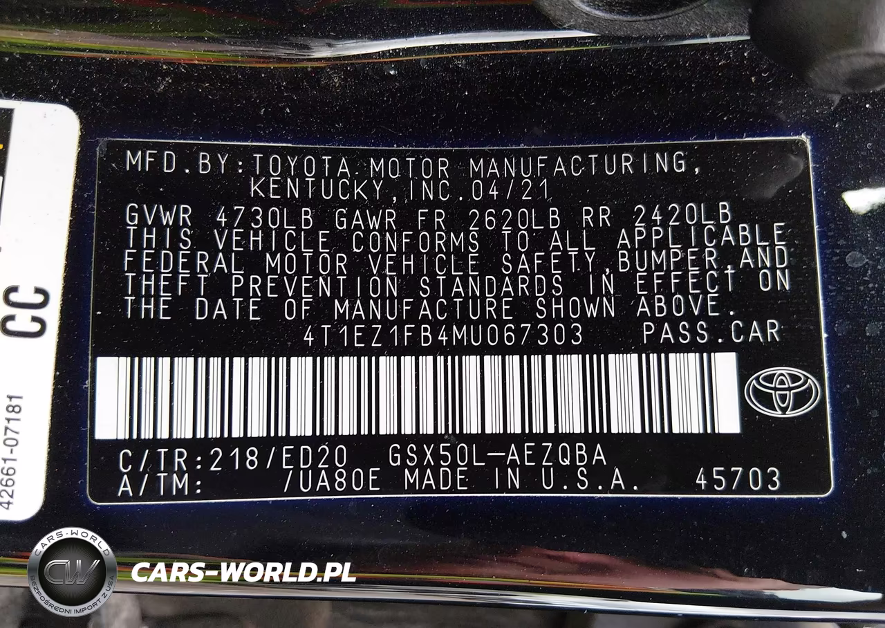 2021 Toyota Avalon Xse Nightshade VIN:4T1EZ1FB4MU067303 - 9
