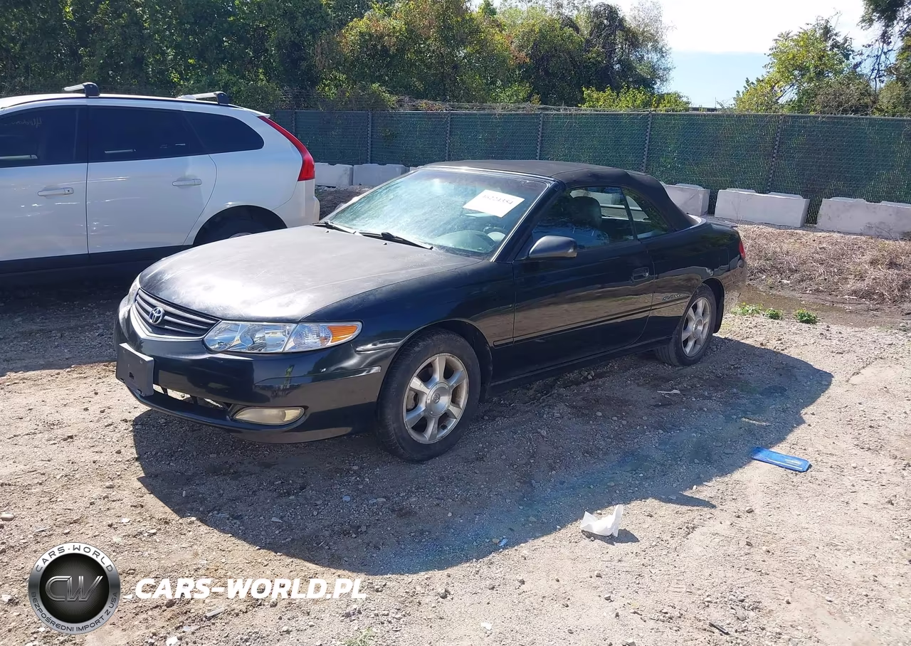 2002 Toyota Camry Solara Sle V6 VIN:2T1FF28P02C590456 - 2
