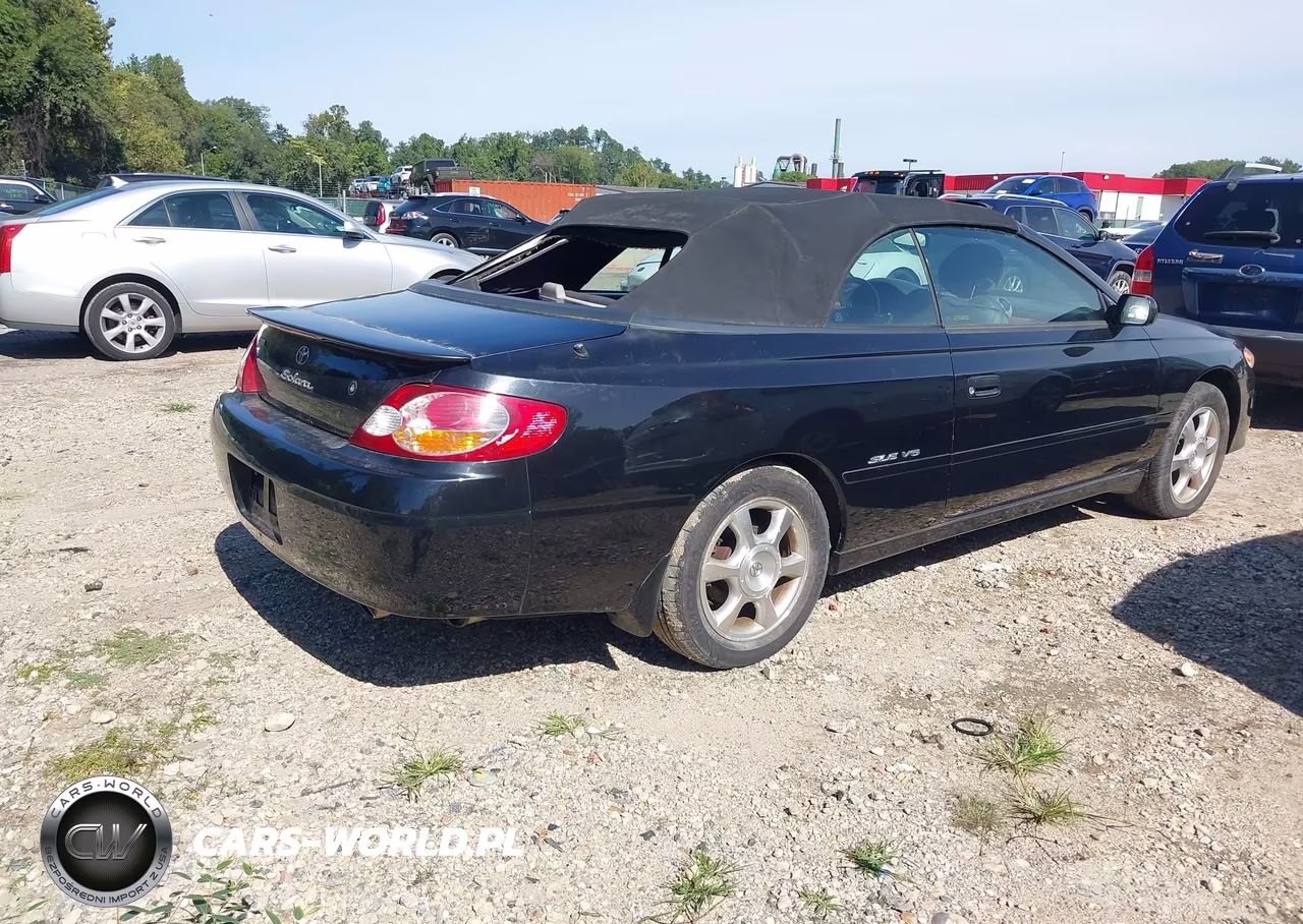 2002 Toyota Camry Solara Sle V6 VIN:2T1FF28P02C590456 - 4
