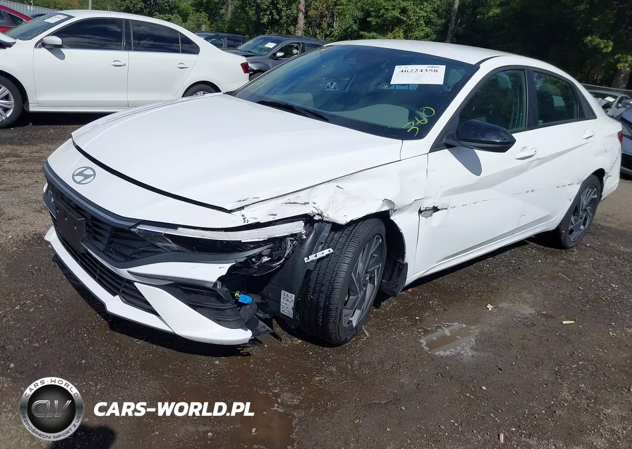 2025 Hyundai Elantra Sel Sport VIN:KMHLM4DG7SU025095 - 2